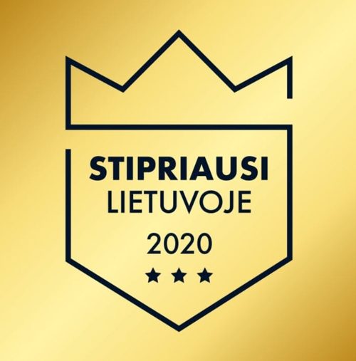 Stipriausi Lietuvoje 2020