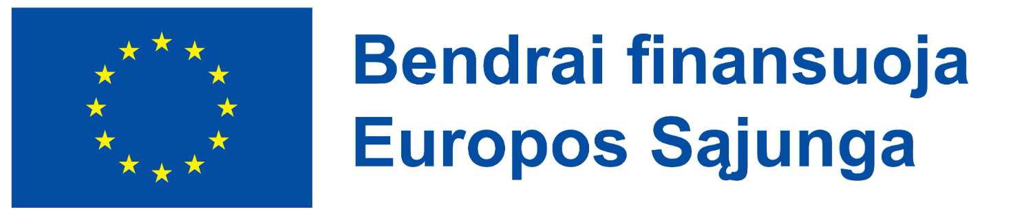 Bendrai finansuoja Europos Sąjunga